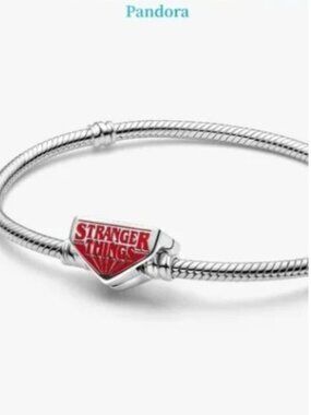 Pandora Stranger Things Clasp Snake Chain Bracelet